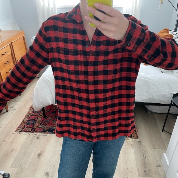 Madewell Boyfriend Plaid Shirt - Picture 8 of 8